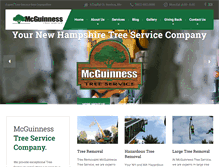 Tablet Screenshot of mcguinnesstree.com